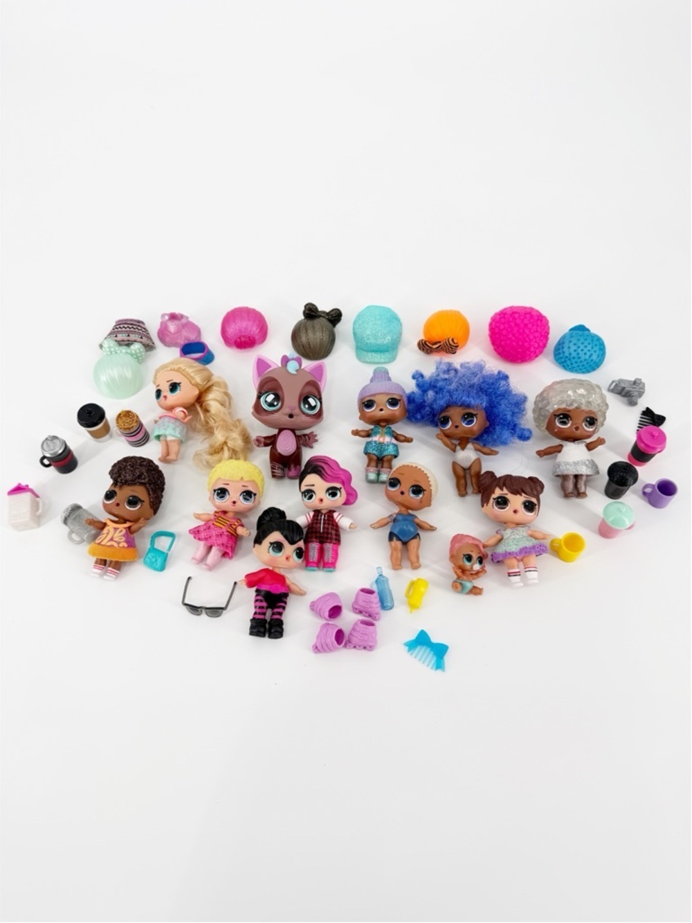 Lot Of 10 LOL Surprise Dolls Mini Baby MGA Toy